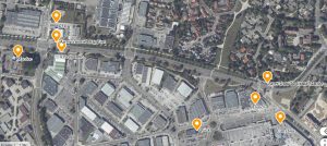 Carte point de restauration quetigny